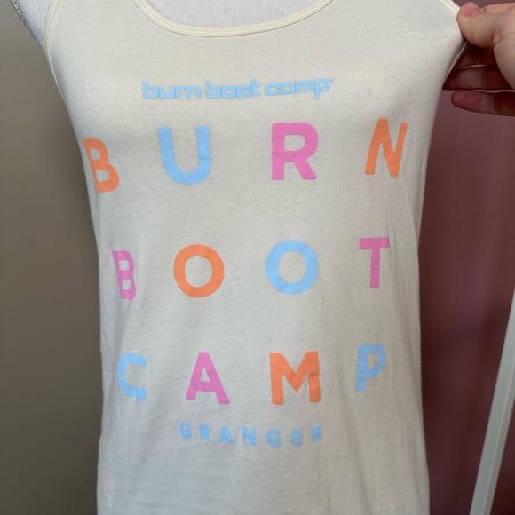 Burn Boot Camp Women's Cream Tank Top - Picture 2 of 7